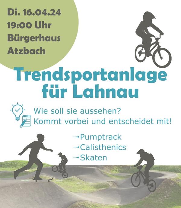 Trendsportanlage f�r Lahnau