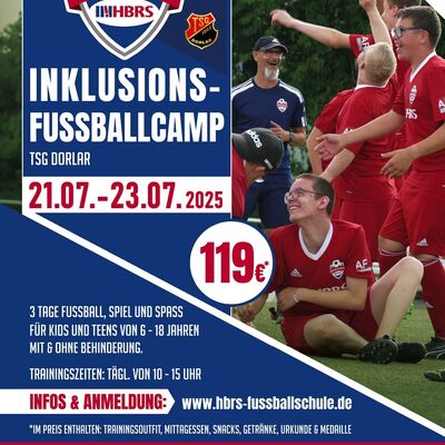 Dorlar Inklusions-Fu&szlig;ballcamp 2025