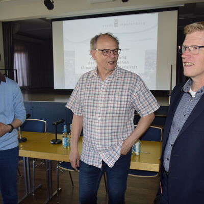 Personen v.l.n.r.: Anja Hardt, Peter Kupetz, Ingo Dorsten