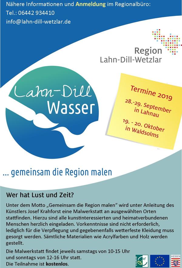 Flyer Lahn Dill Wasser Lahn+WS